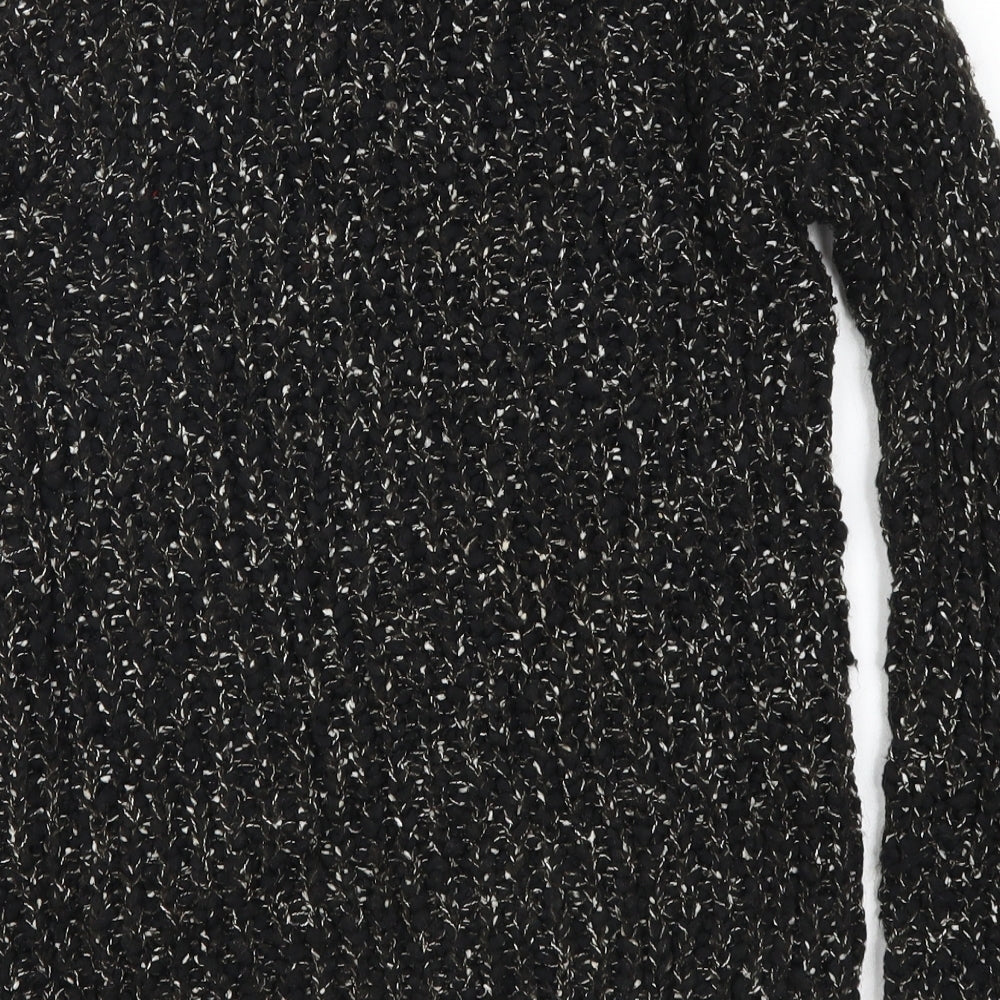 Papaya Womens Black  Knit  Jumper Size XS