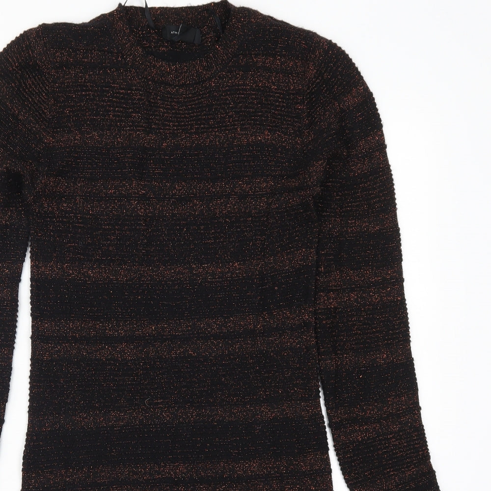 Atmosphere Womens Brown  Knit Jumper Dress  Size 12