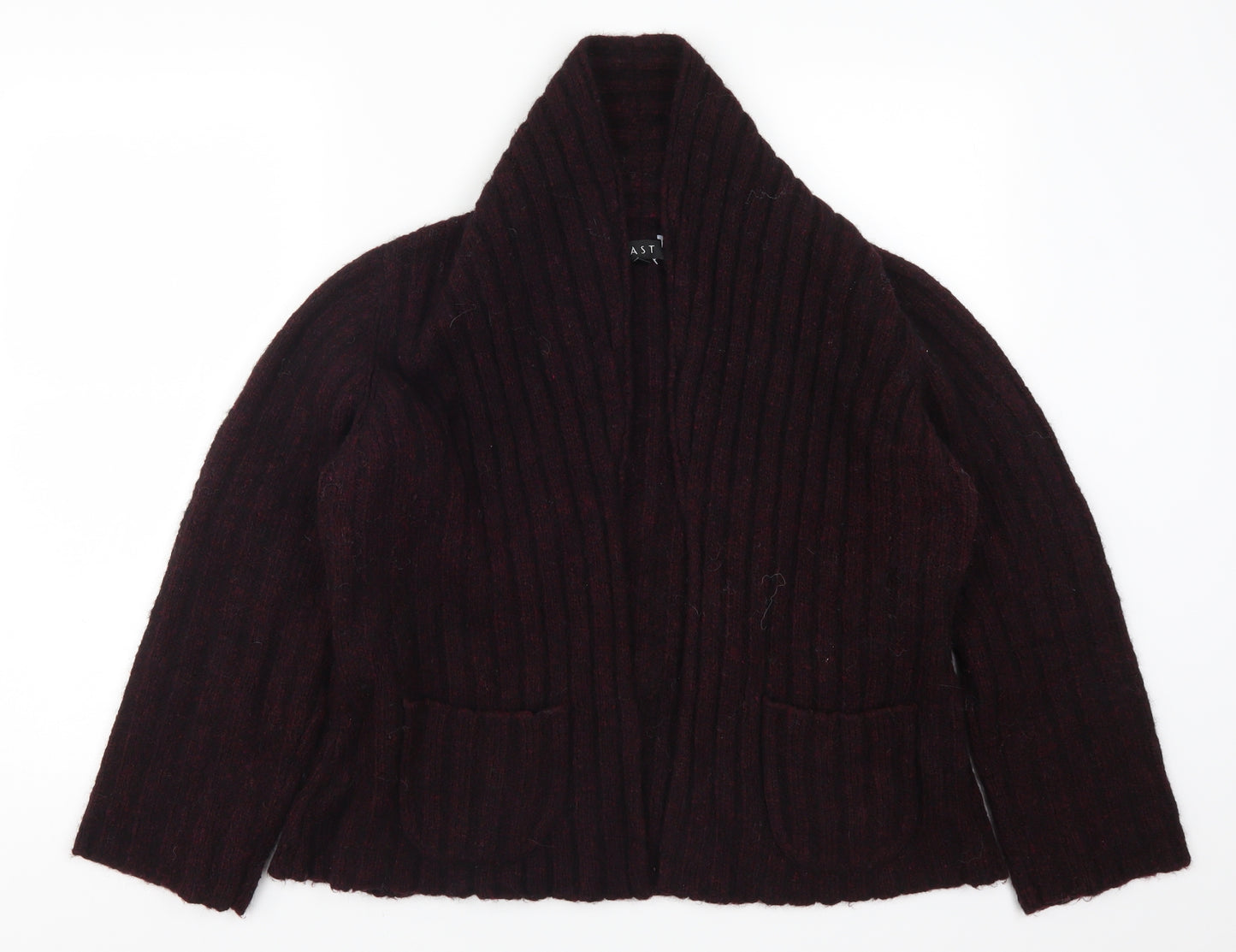 EAST Womens Purple  Knit Cardigan Jumper Size 14