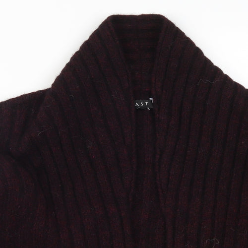 EAST Womens Purple  Knit Cardigan Jumper Size 14