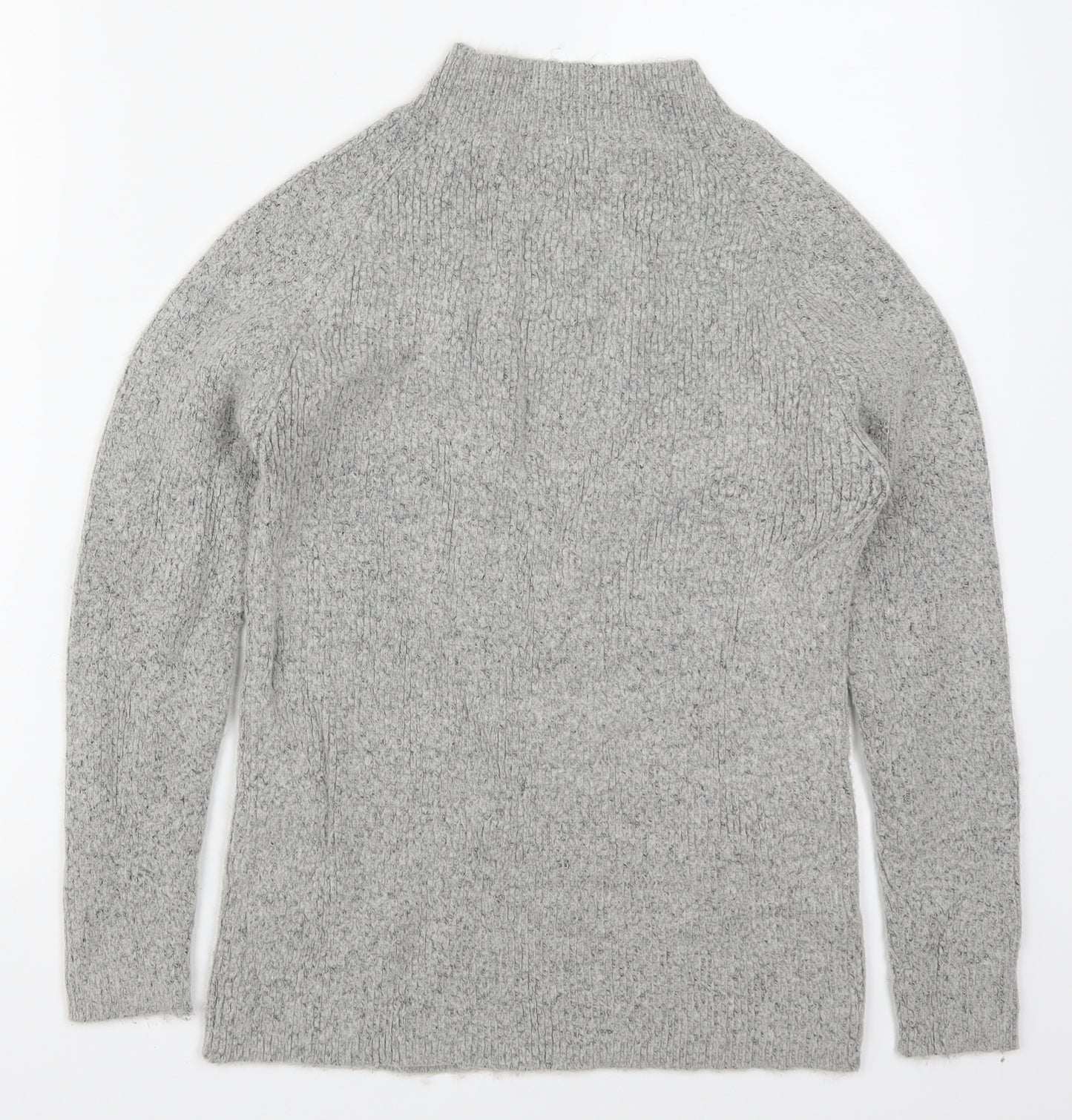 THINK POSITIVE Womens Grey  Knit Pullover Jumper Size M