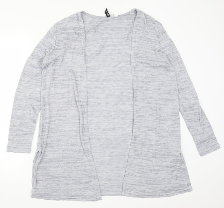H&M Womens Grey   Cardigan Jumper Size M