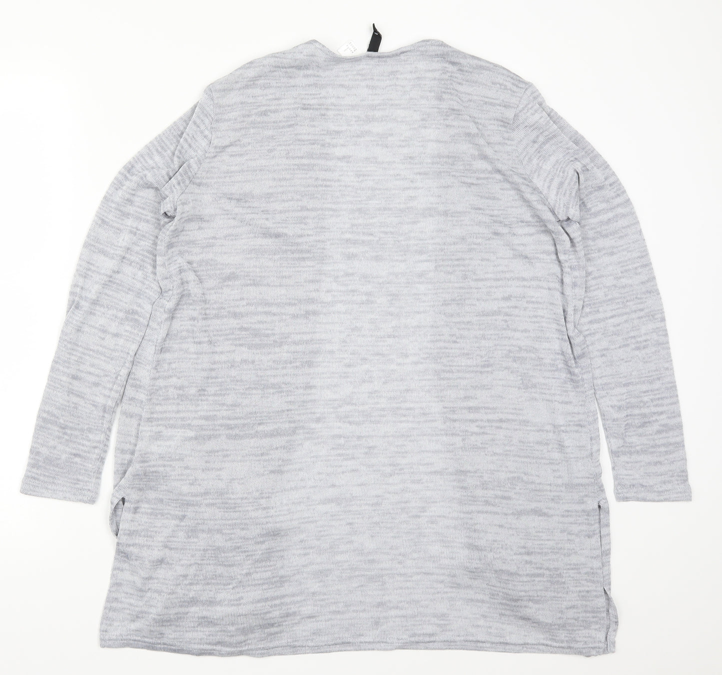 H&M Womens Grey   Cardigan Jumper Size M