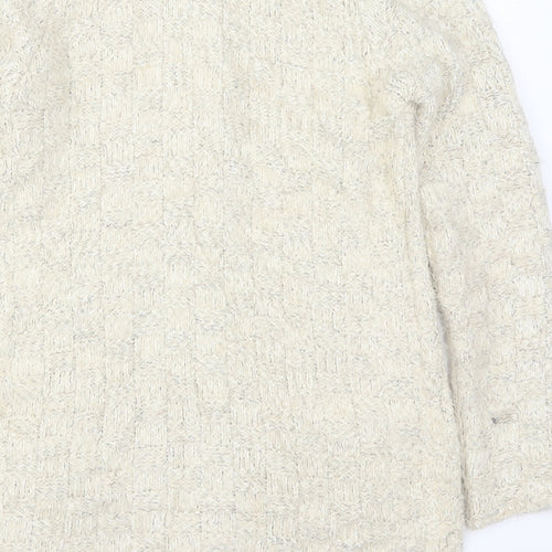 It Hippie Womens Beige  Knit Cardigan Jumper Size M