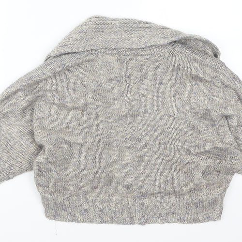 Matalan Womens Grey   Cardigan Jumper Size 10