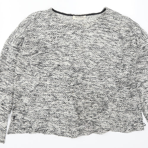 Marks and Spencer Womens Grey  Knit Pullover Jumper Size 14
