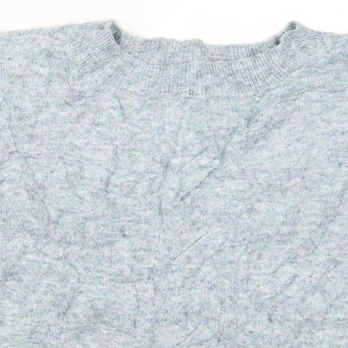 Marks and Spencer Womens Blue  Knit Pullover Jumper Size 14