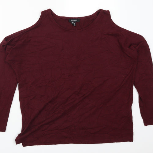 Atmosphere Womens Red   Basic T-Shirt Size 8
