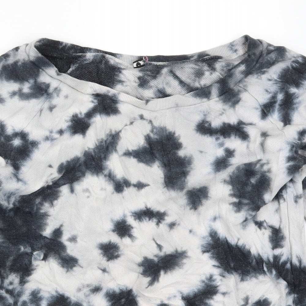 Preworn Womens Grey   Pullover Sweatshirt Size 14  - Tie Dye