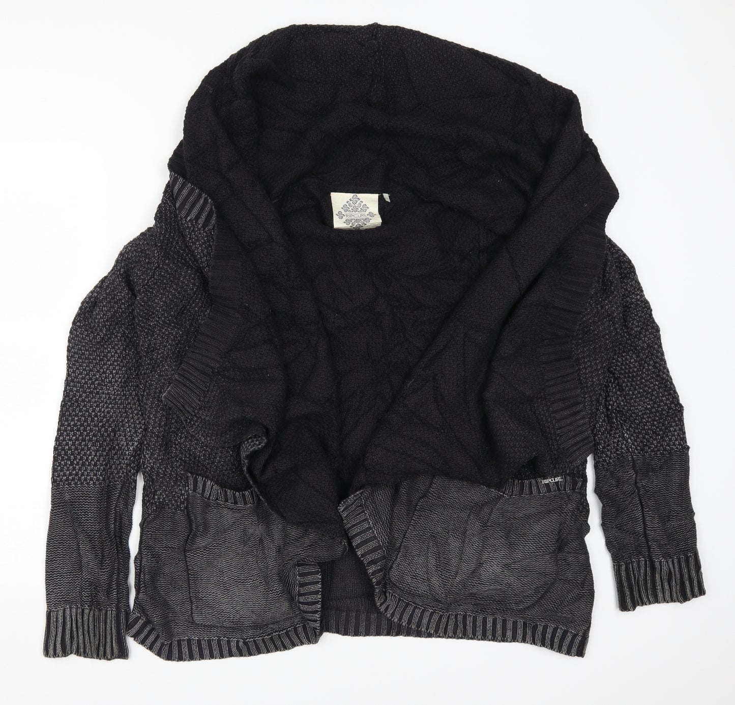 RIP CURL Womens Grey  Knit Cardigan Jumper Size M