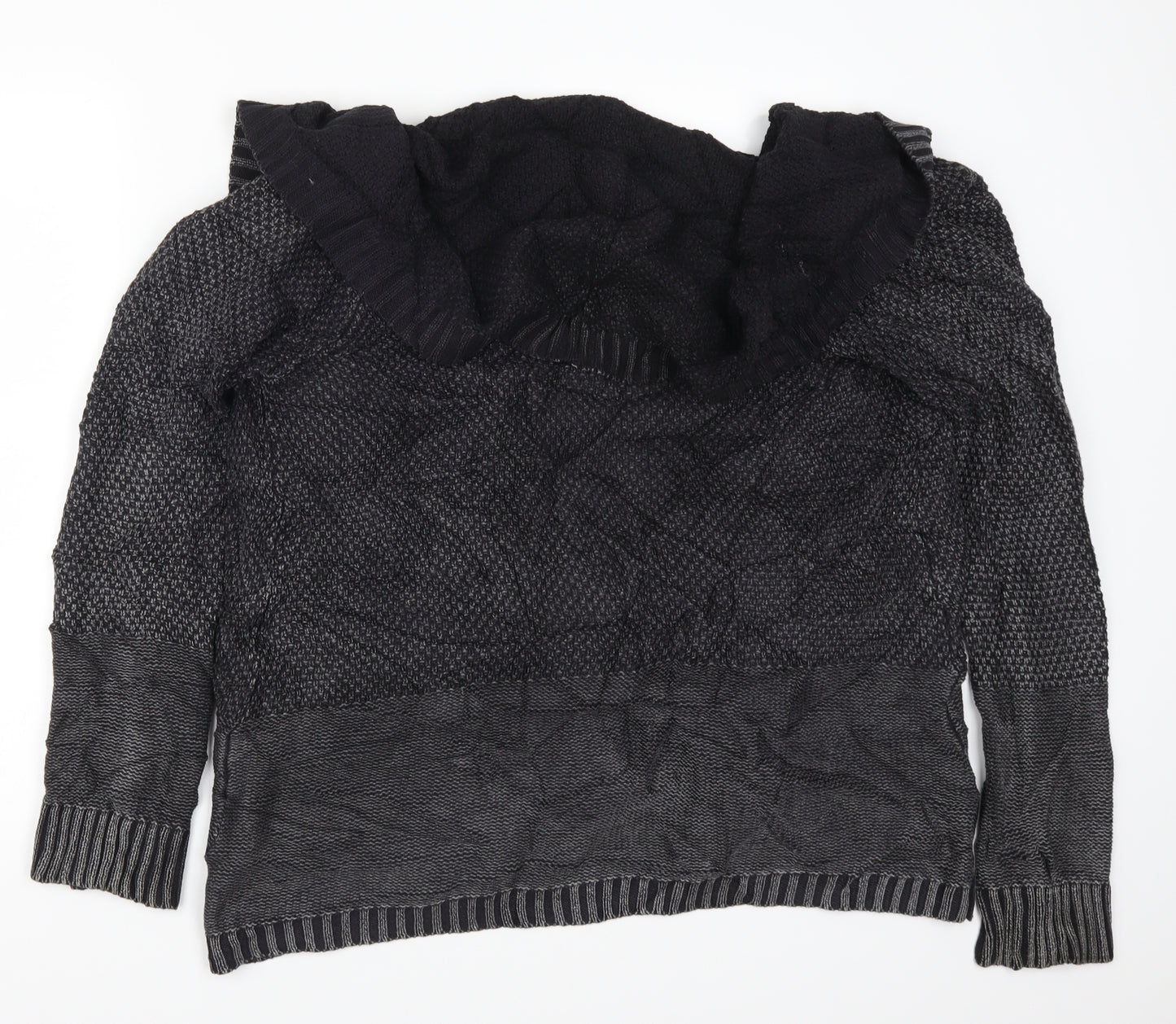 RIP CURL Womens Grey  Knit Cardigan Jumper Size M