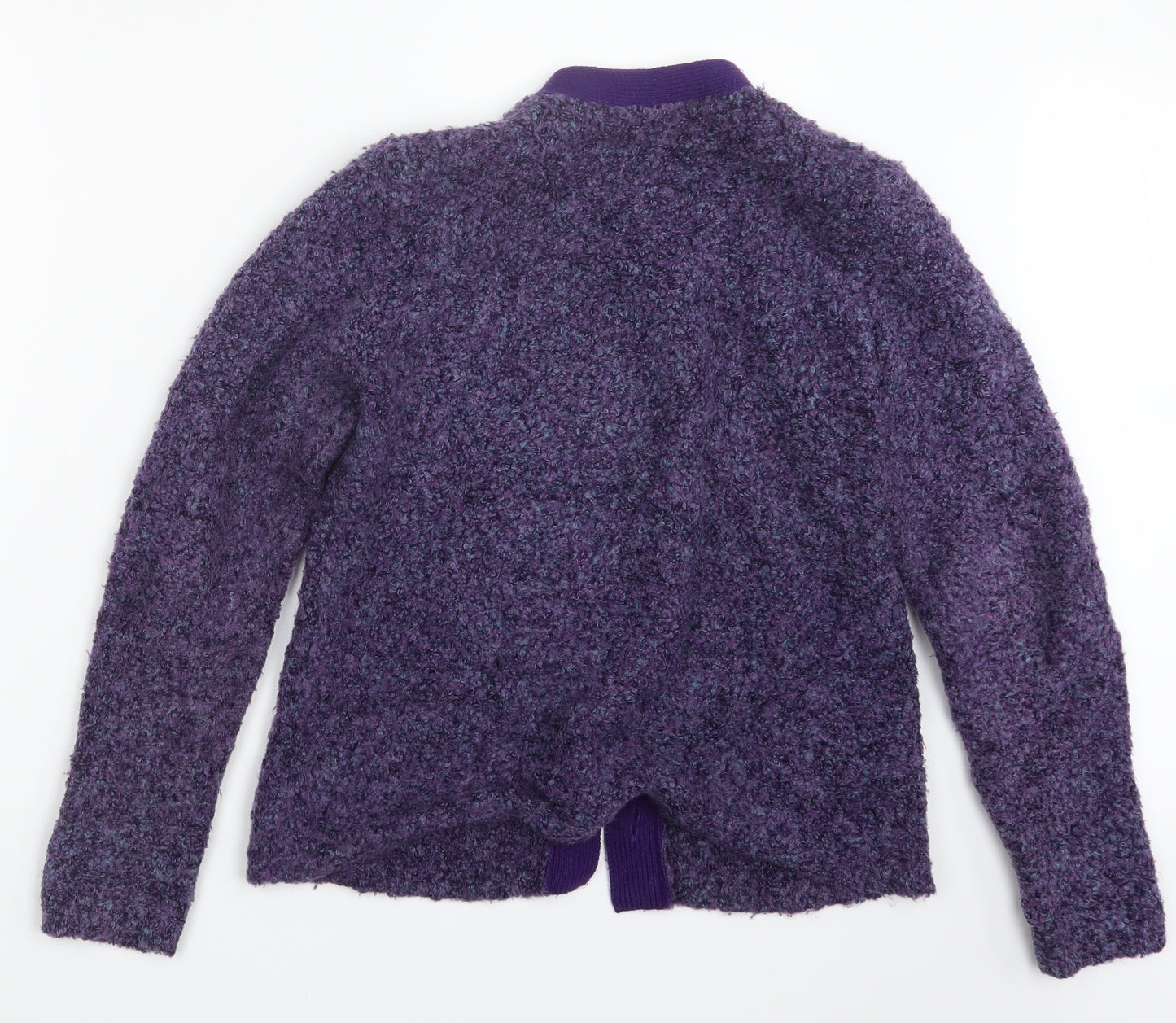 Honor Milburn Womens Purple  Knit Cardigan Jumper Size 14
