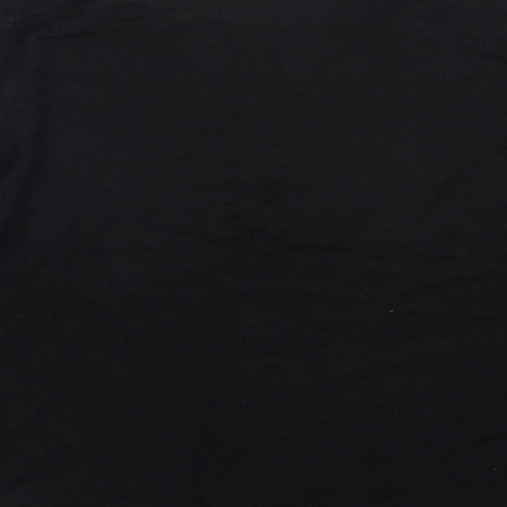 Matalan Womens Black  Knit Pullover Jumper Size 16