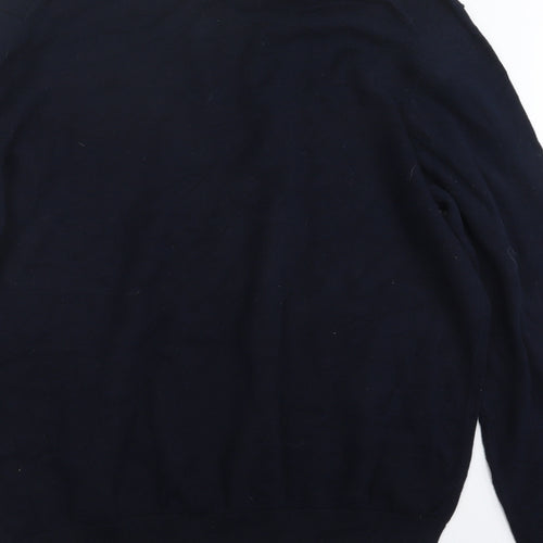 Stone Bay Mens Blue  Knit Pullover Jumper Size XL