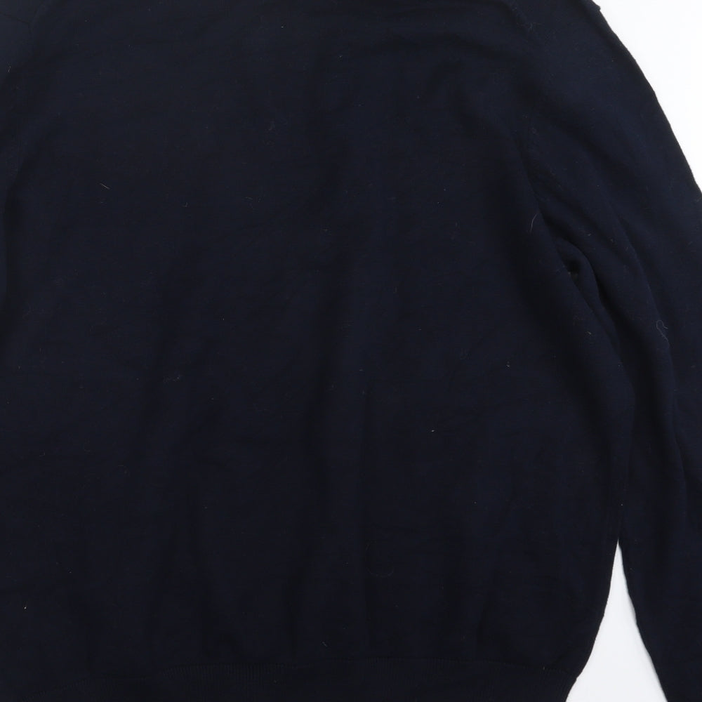 Stone Bay Mens Blue  Knit Pullover Jumper Size XL