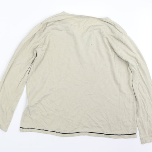 Special Collection Womens Beige  Knit Pullover Jumper Size 18