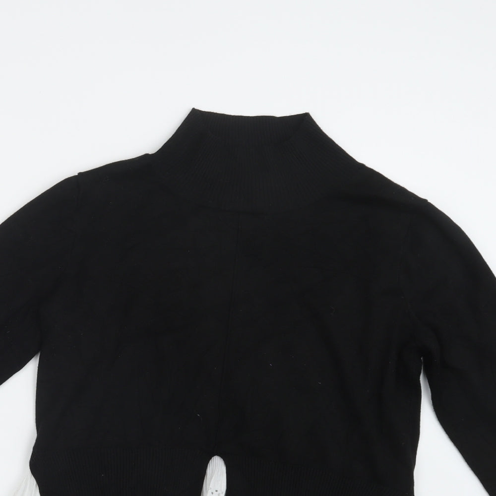 Cameo Rose Womens Black   Pullover Jumper Size M