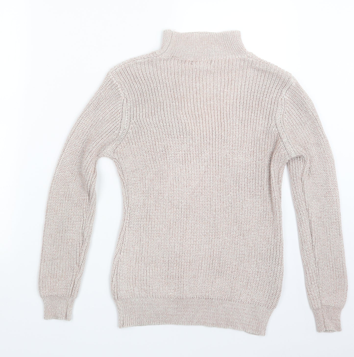 Quiz Womens Pink  Knit Pullover Jumper Size S