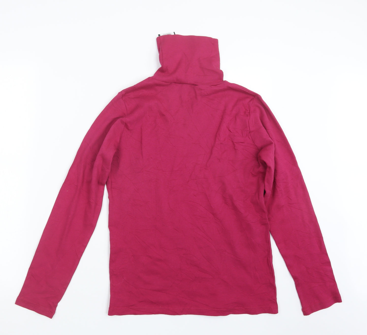 Isle Womens Pink   Basic T-Shirt Size 10