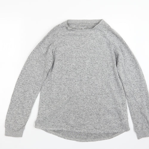 Primark Womens Grey  Knit Pullover Jumper Size 6