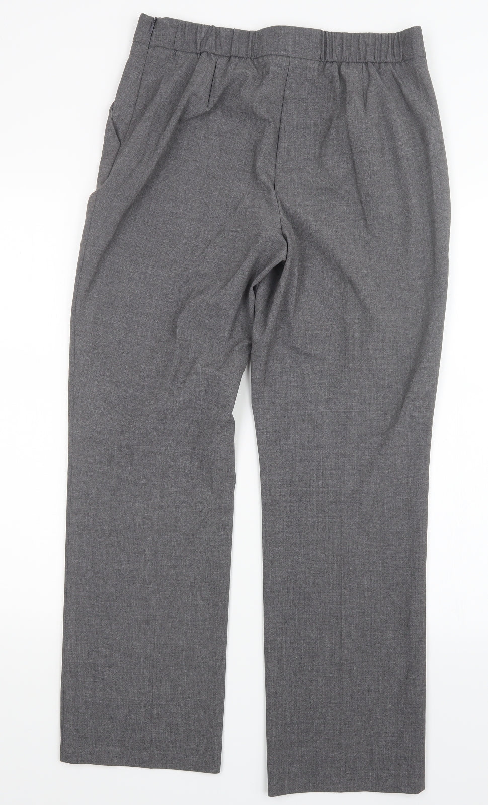 Marks and Spencer Womens Grey   Trousers  Size 12 L29 in