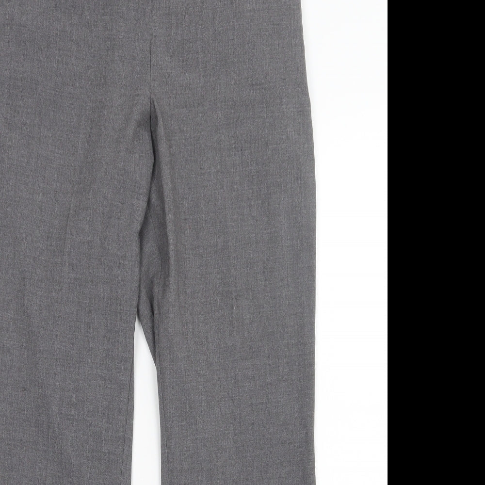 Marks and Spencer Womens Grey   Trousers  Size 12 L29 in