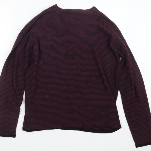 Cedar Wood State Mens Purple  Knit Pullover Jumper Size XL
