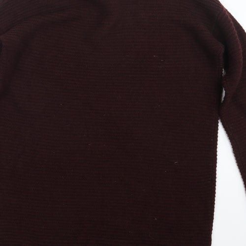 Cyn Cal Mens Purple  Knit Pullover Jumper Size M