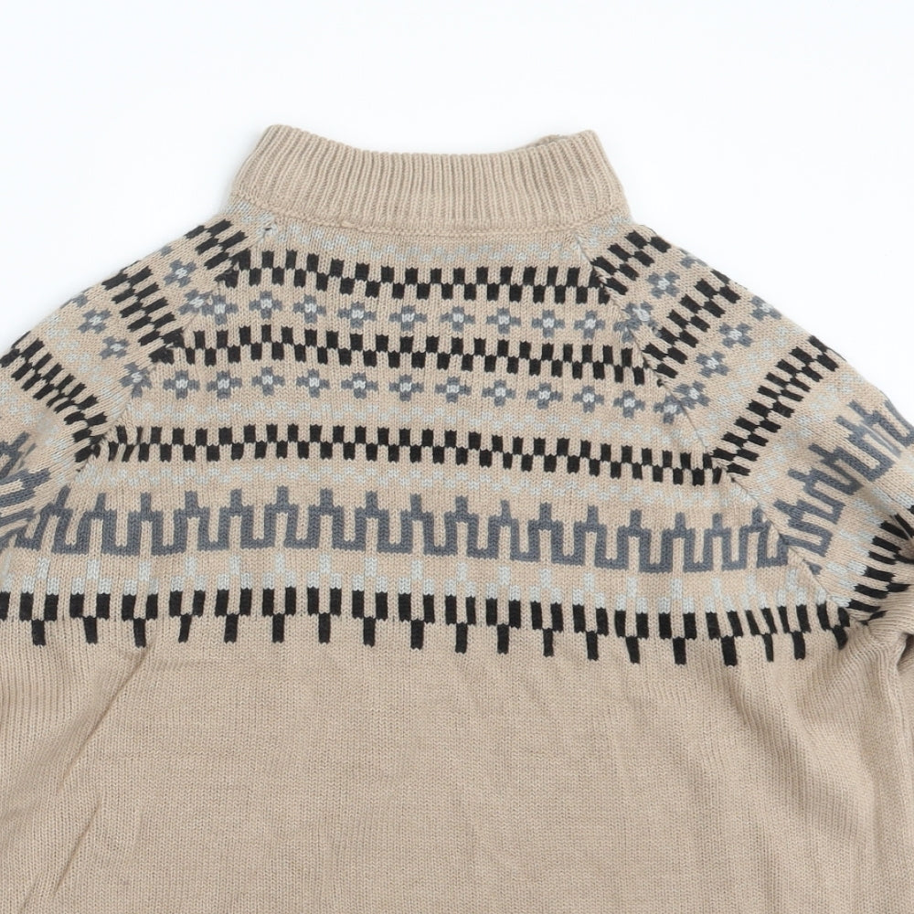 Preworn Womens Beige  Knit Pullover Jumper Size XL
