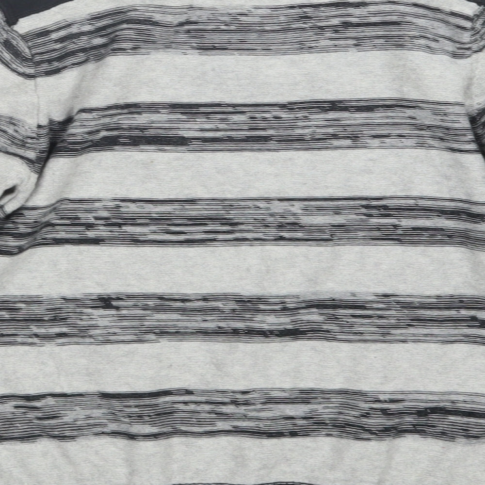 F&F Boys Grey  Knit Pullover Jumper Size 8-9 Years