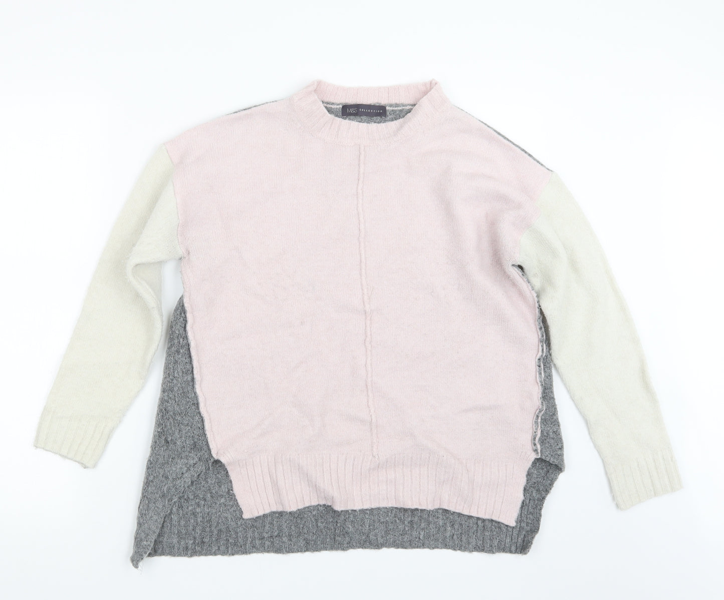 Marks and Spencer Womens Pink  Knit Pullover Jumper Size M