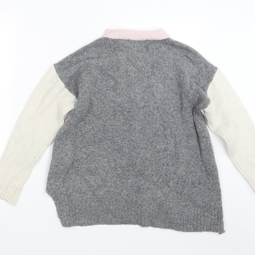 Marks and Spencer Womens Pink  Knit Pullover Jumper Size M
