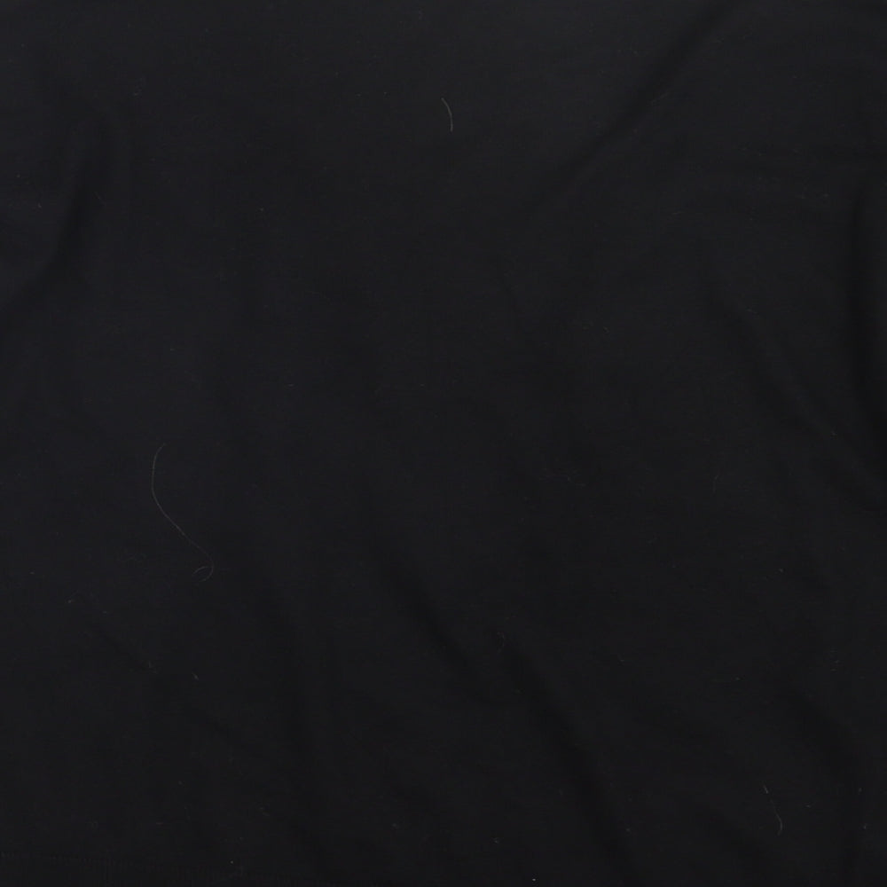 Jaeger Womens Black  Knit Pullover Jumper Size L