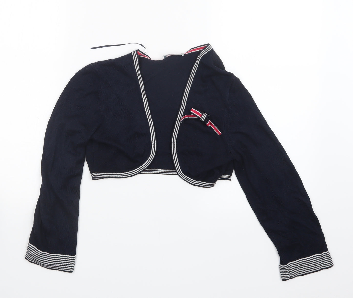 Per Una Womens Blue  Knit Cardigan Jumper Size 12