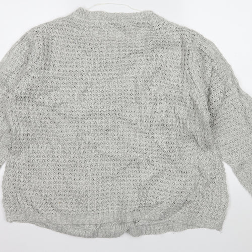 Atmosphere Womens Grey  Knit Pullover Jumper Size 18