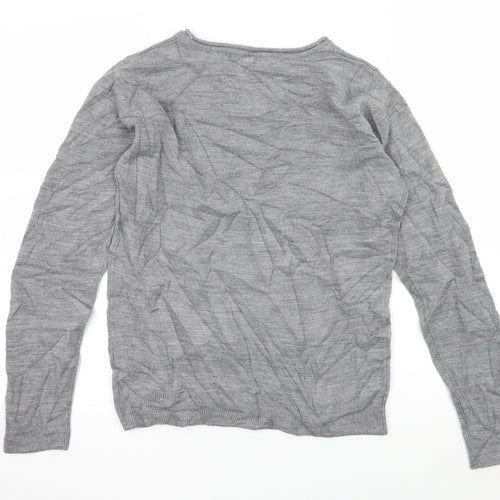 Atmosphere Womens Grey  Knit Pullover Jumper Size 8