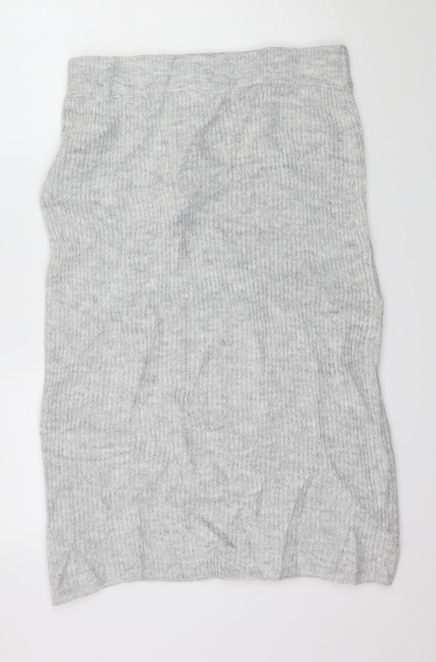 Primark Womens Grey  Knit Straight & Pencil Skirt Size 14
