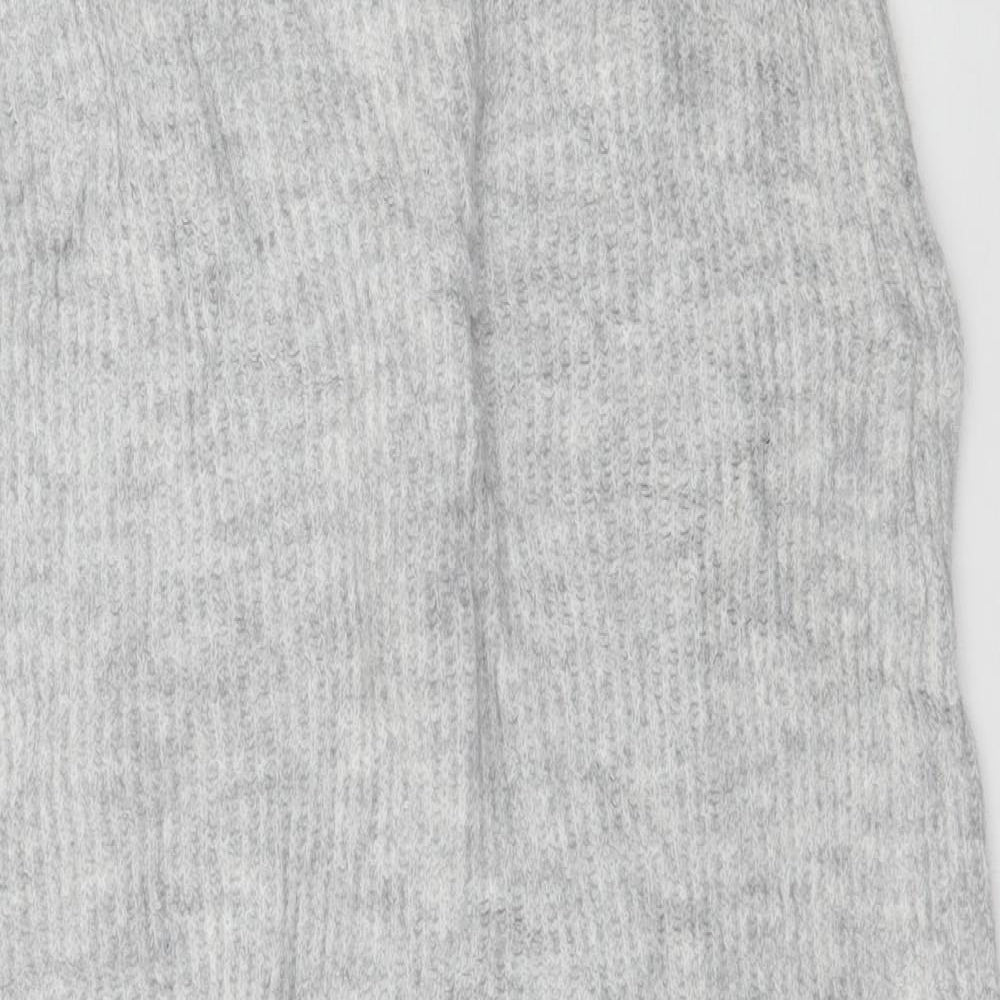 Primark Womens Grey  Knit Straight & Pencil Skirt Size 14