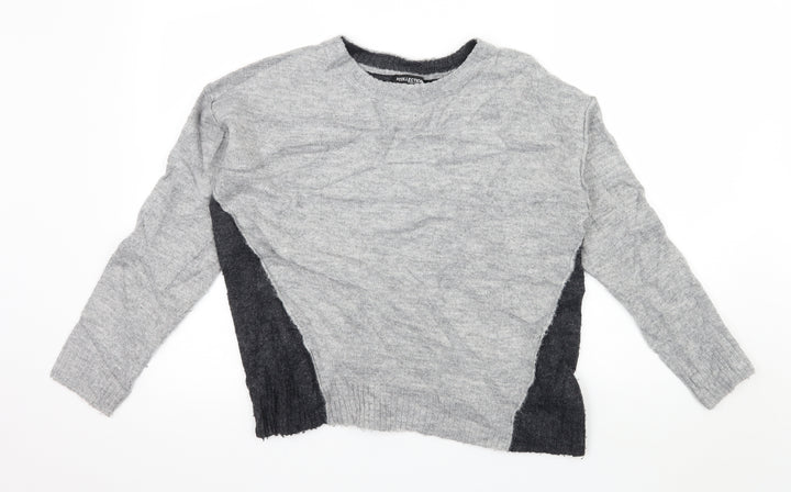 Debenhams Womens Grey Knit Pullover Jumper Size 10