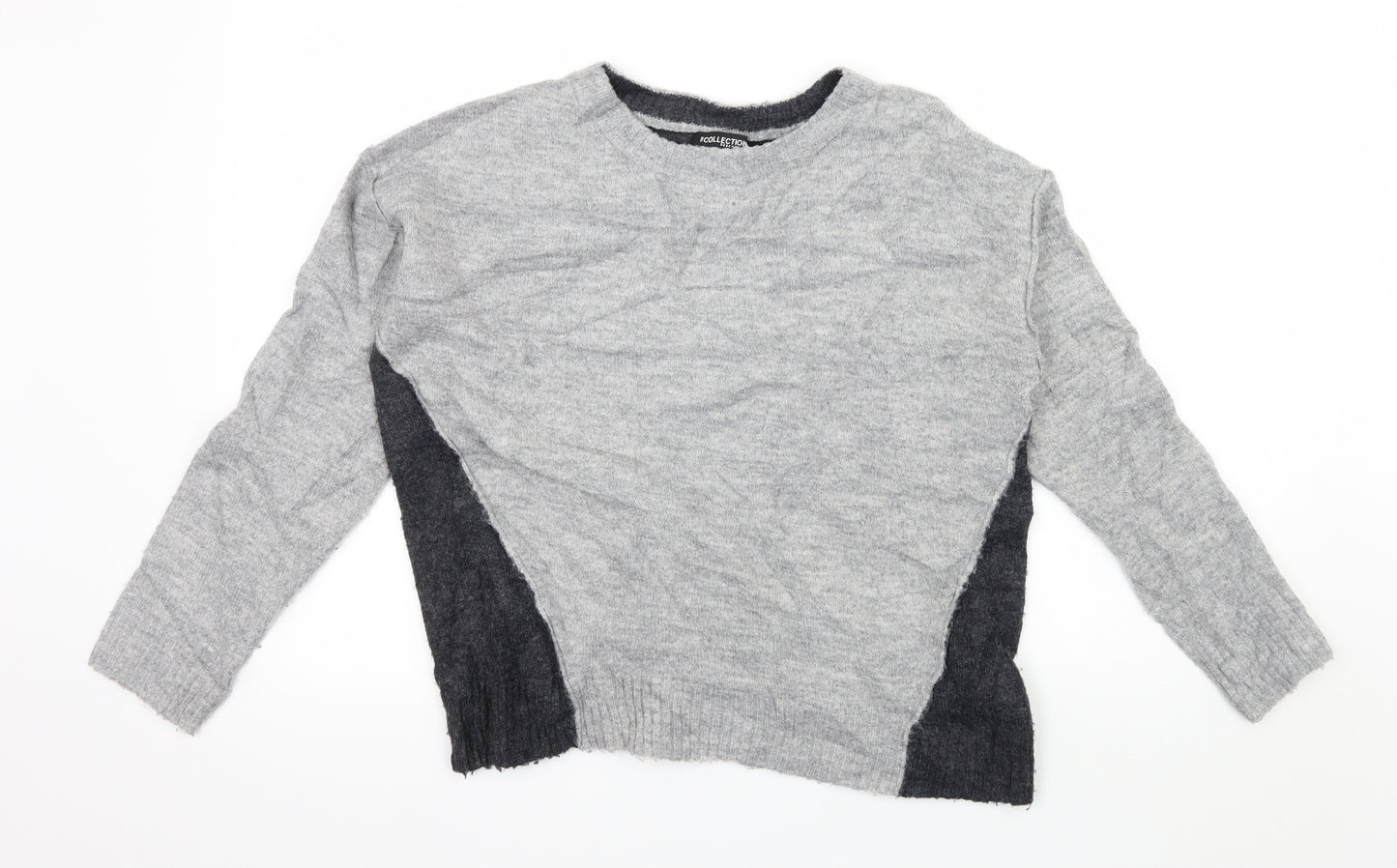 Debenhams Womens Grey  Knit Pullover Jumper Size 10