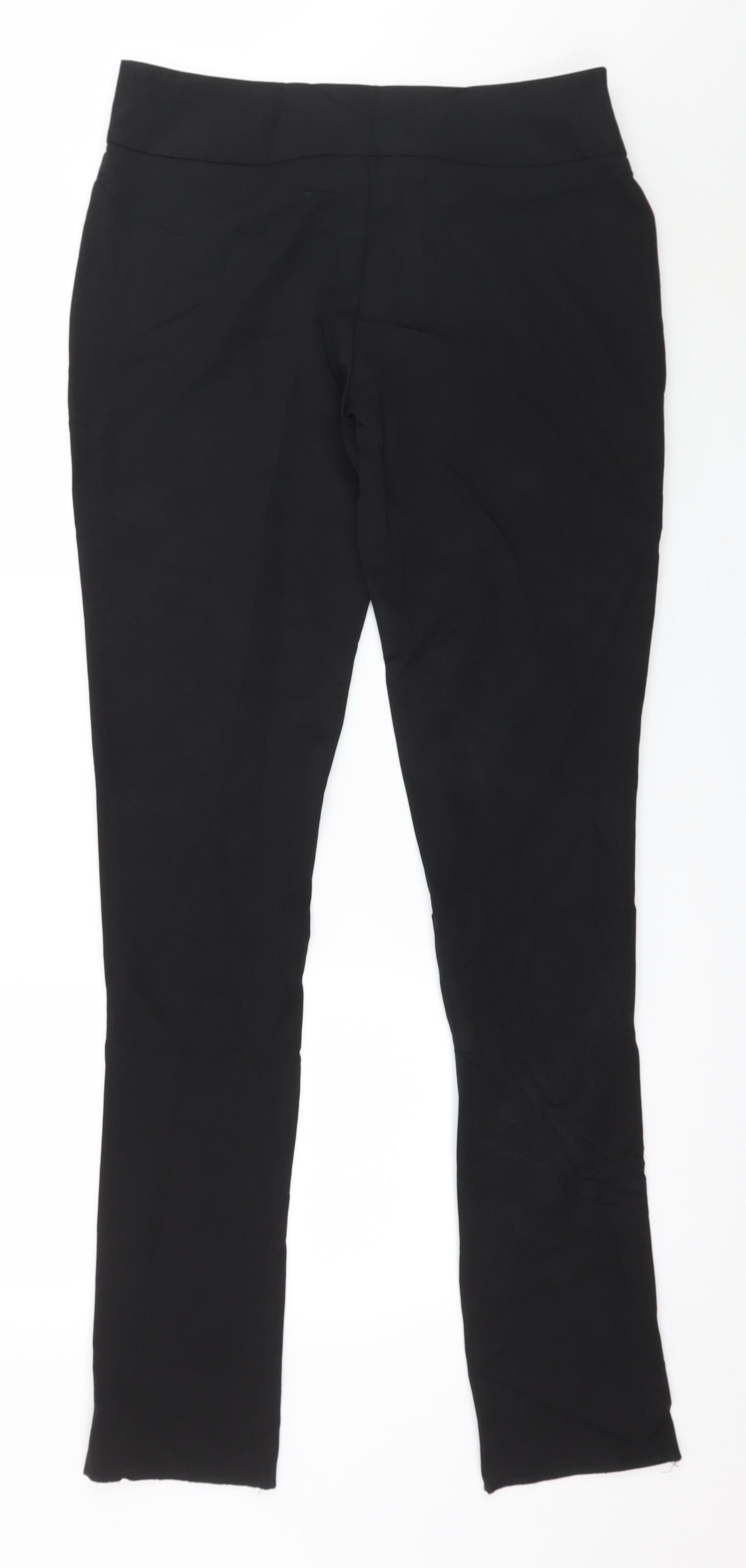 Salon Wear Womens Black   Trousers  Size 10 L34 in