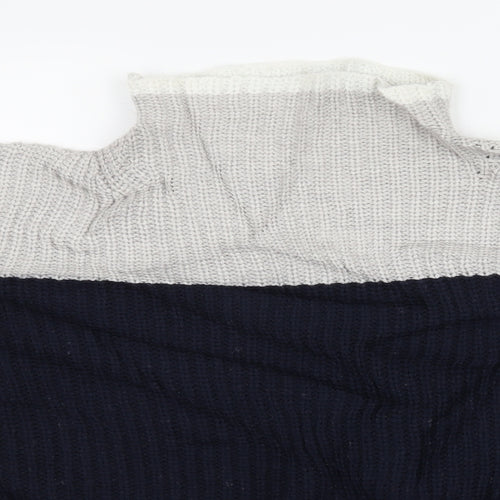 Marks and Spencer Womens Blue  Knit Pullover Jumper Size M
