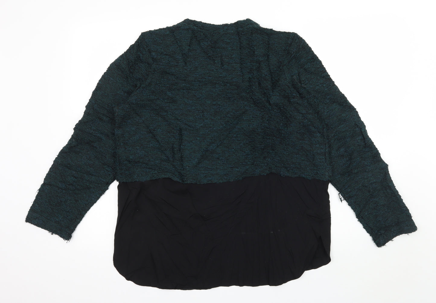 NEXT Womens Green  Knit Pullover Jumper Size 16