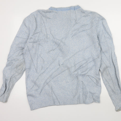 Marks and Spencer Womens Blue  Knit Pullover Jumper Size M