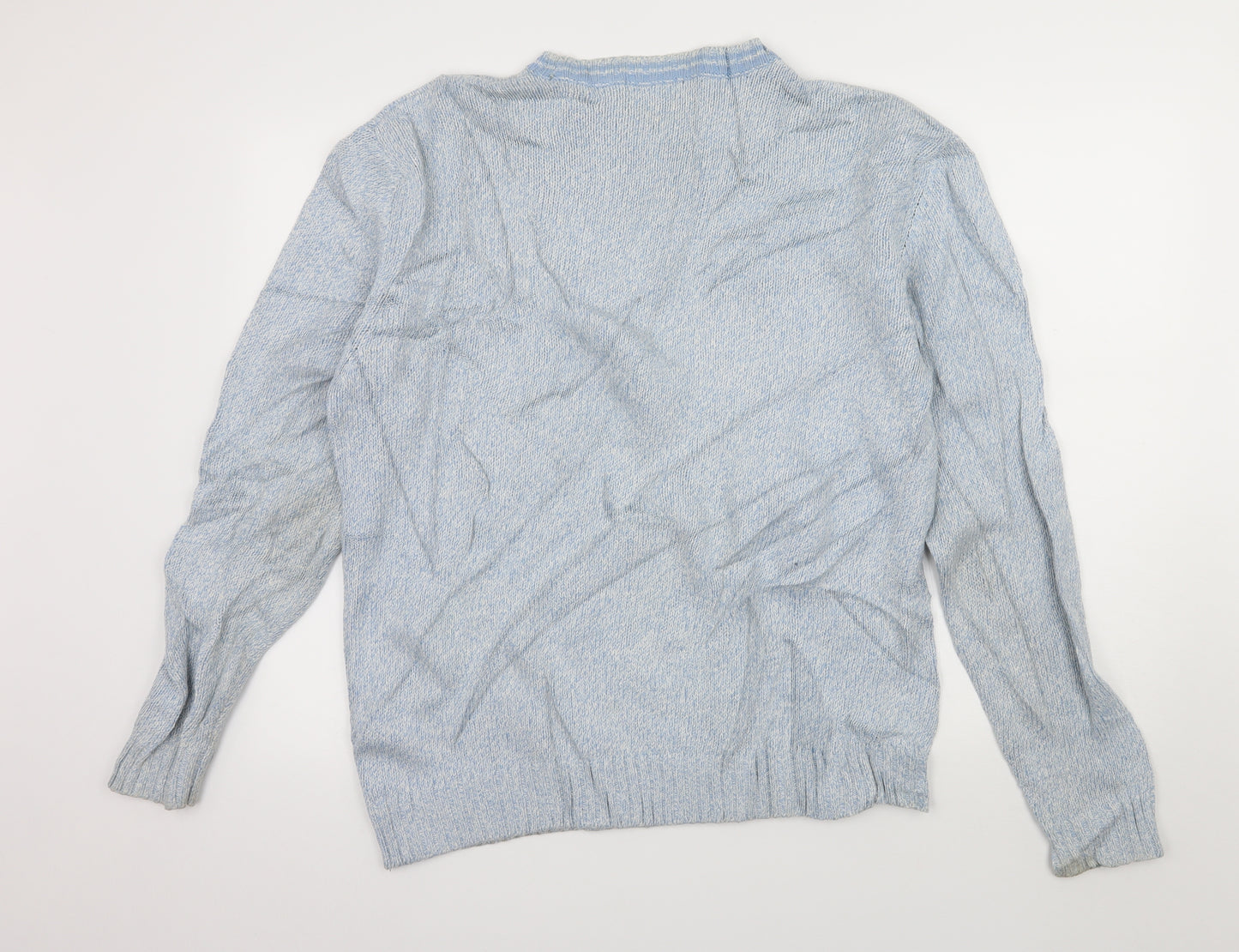 Marks and Spencer Womens Blue  Knit Pullover Jumper Size M