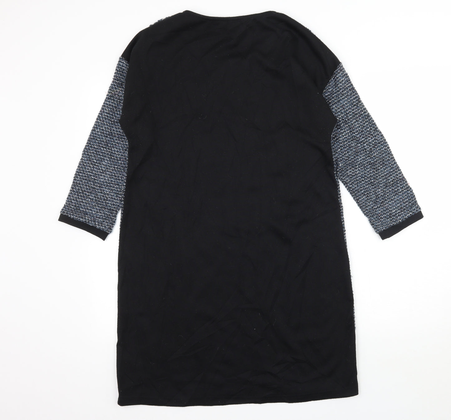 Ada Gatti Womens Blue  Knit Jumper Dress  Size L