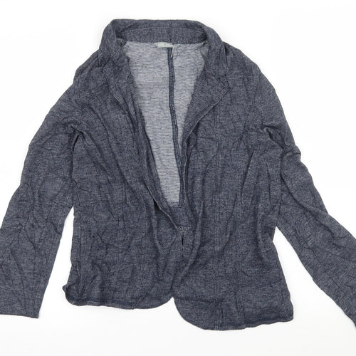 Marks and Spencer Womens Blue  Knit Cardigan Jumper Size 10