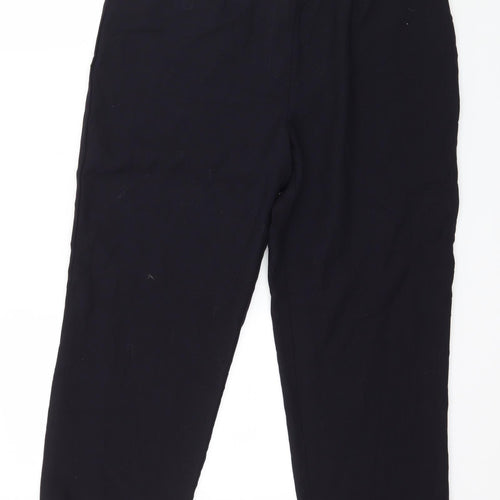 Marks and Spencer Womens Blue   Trousers  Size 10 L23 in