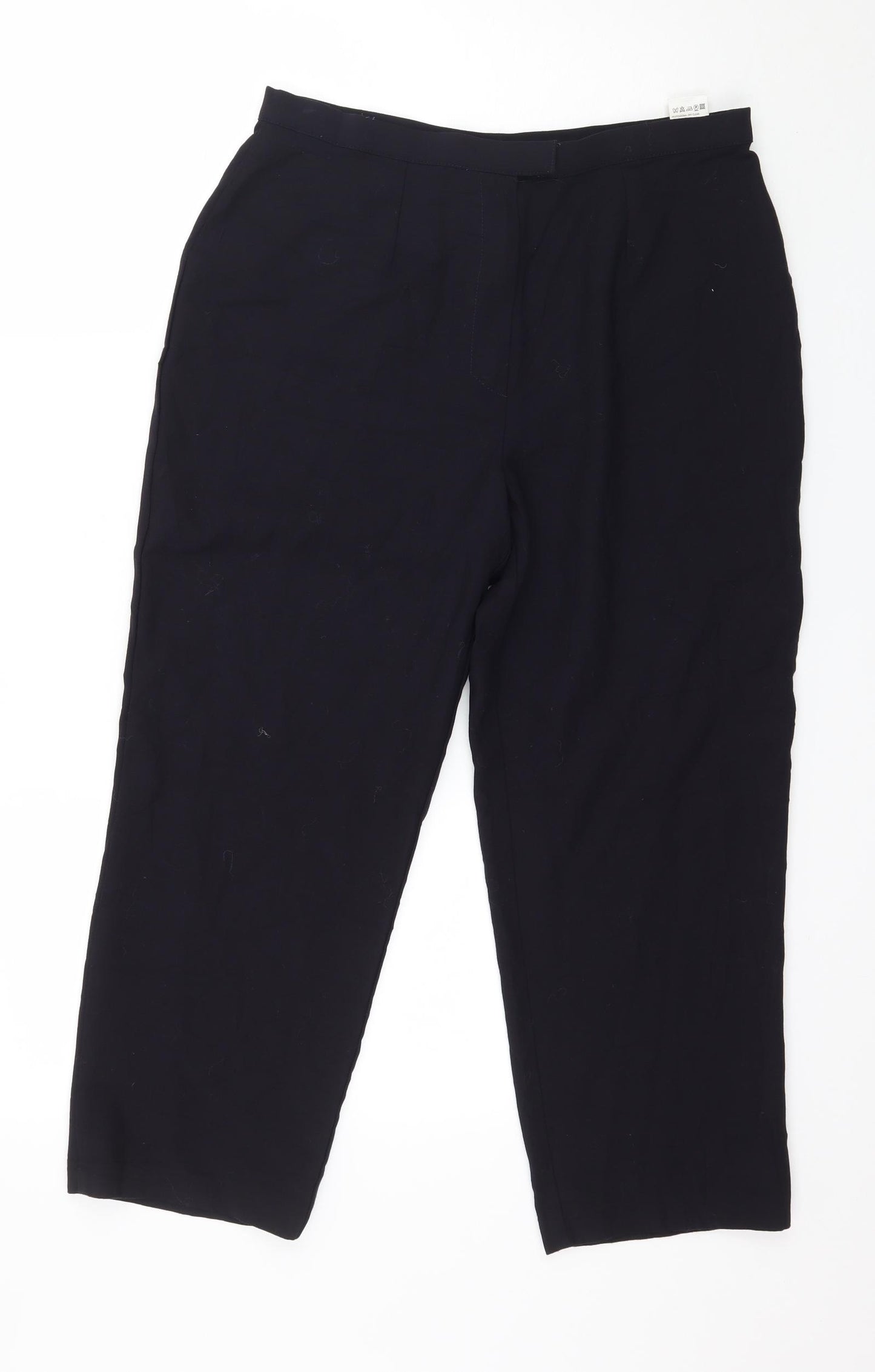 Marks and Spencer Womens Blue   Trousers  Size 10 L23 in