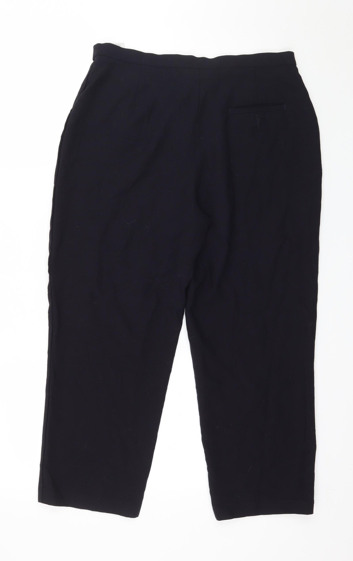 Marks and Spencer Womens Blue   Trousers  Size 10 L23 in